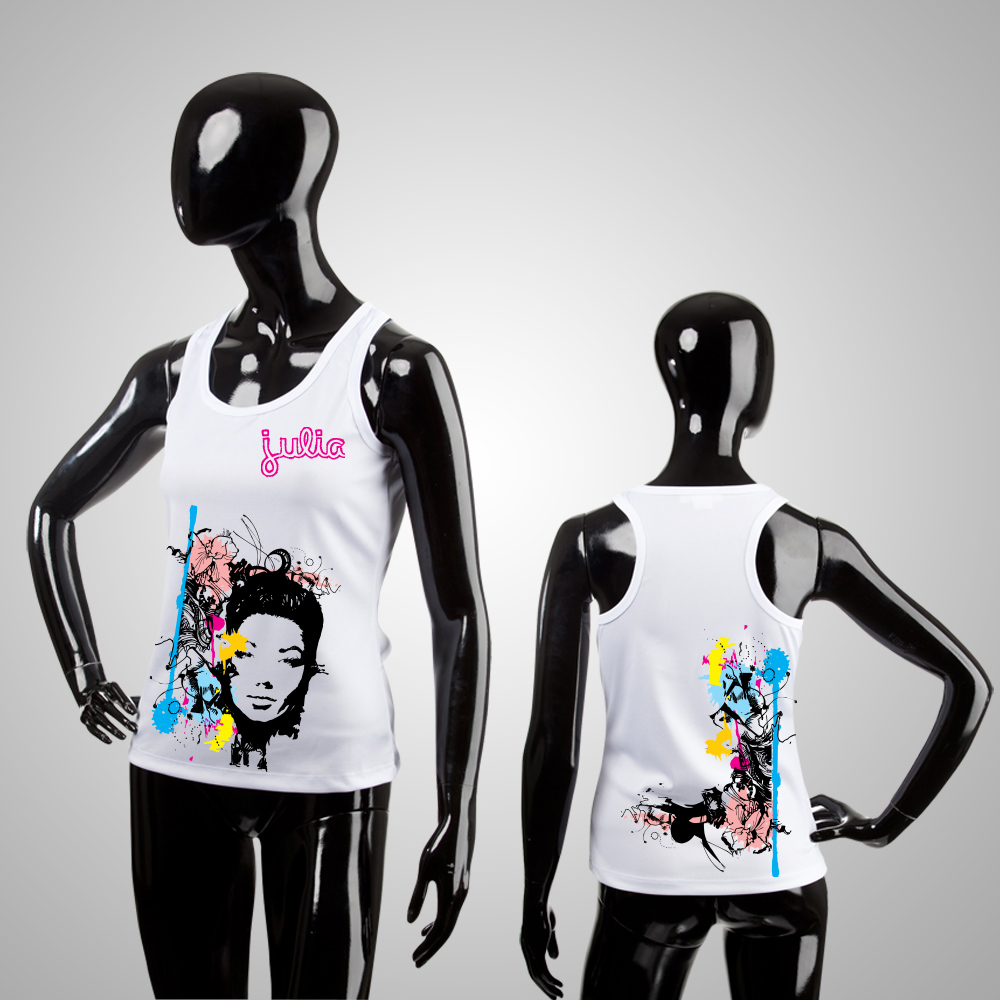 Camiseta Dry Fit sin Manga Mujer